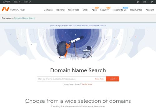 Namecheap Domains