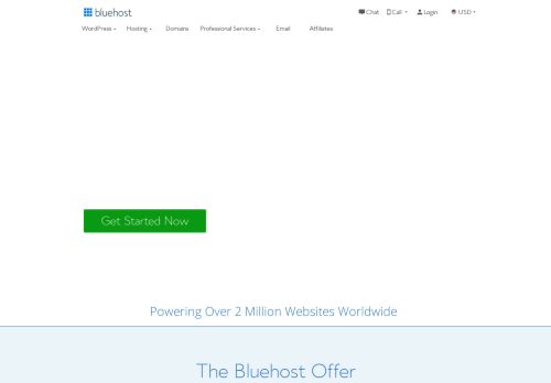 Bluehost Unlimited Hosting