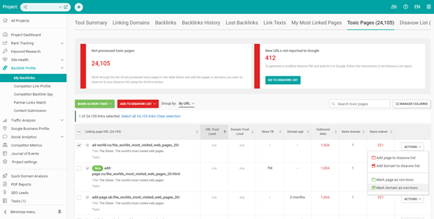 Link Detox: How To Check &  Remove Toxic Backlinks