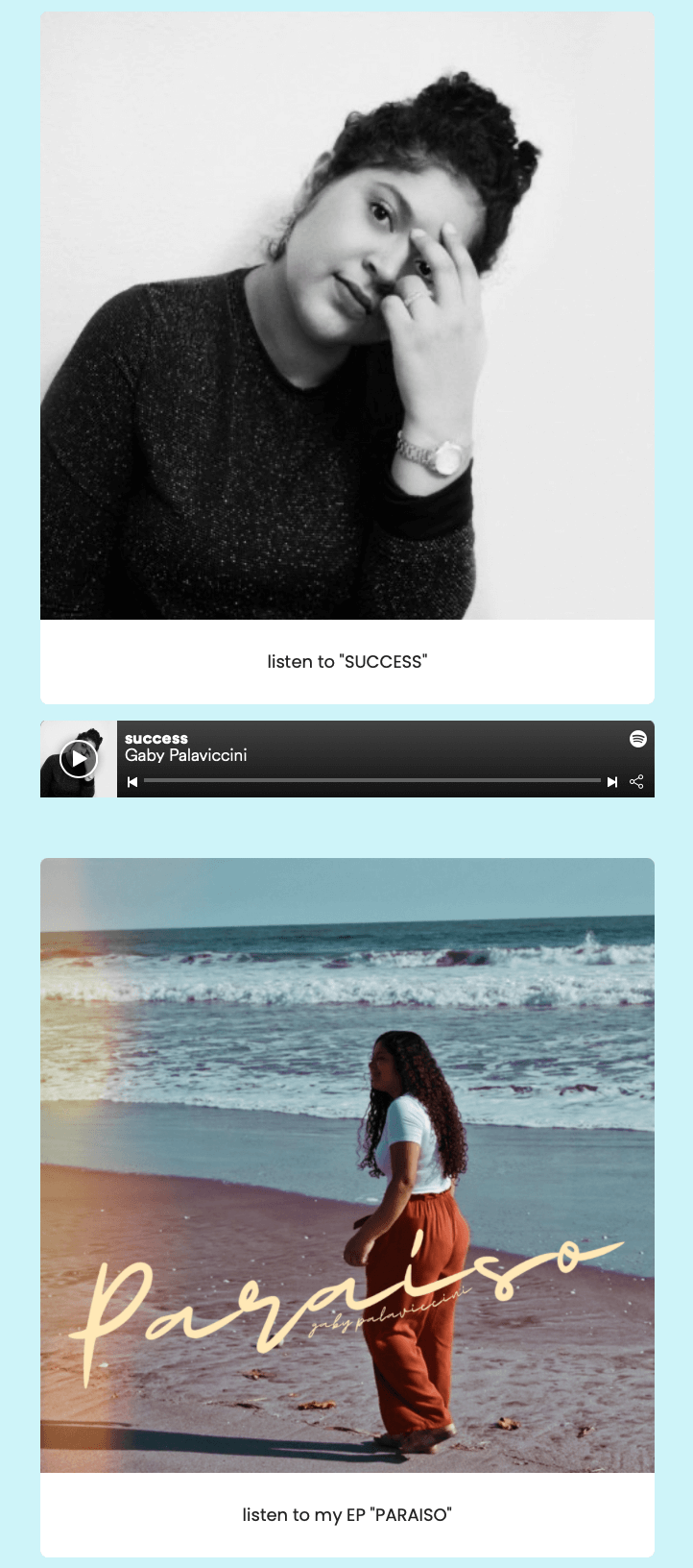 Gaby Palaviccini's home page