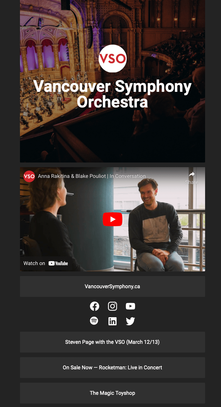 Vancouver Symphony's Home Page