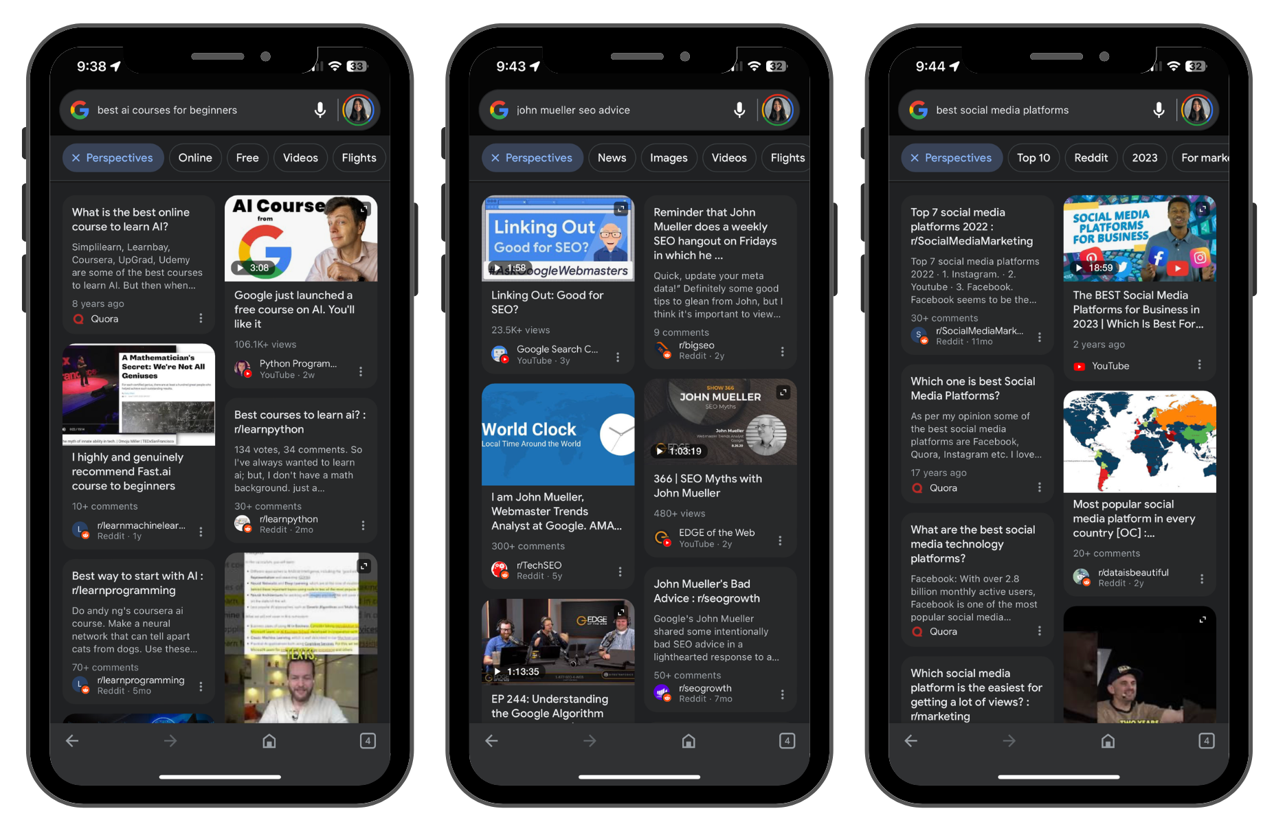 Google Perspectives: How This Search Filter Delivers Various Viewpoints With Engaging Social Content