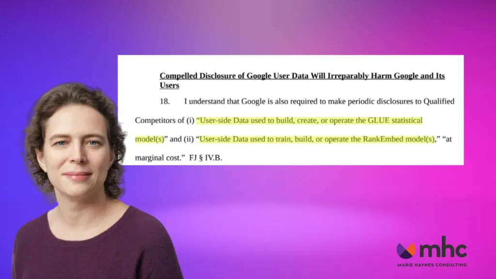 User data is important in Google’s ranking systems. What we learned from Liz Reid’s appeal statement