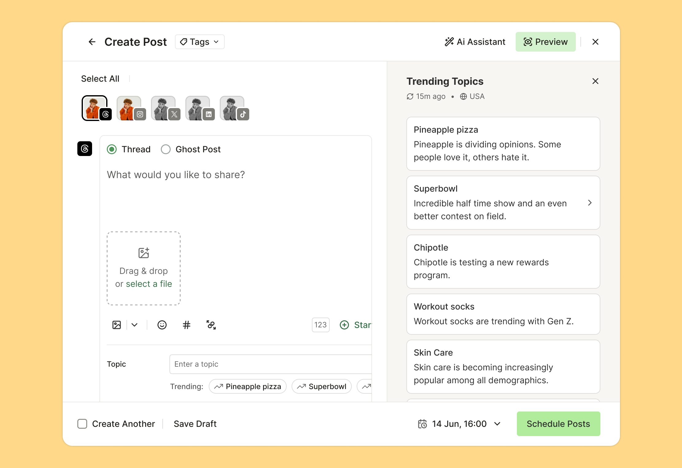 I tested our new Trending Topics feature and got 54,000 views overnight