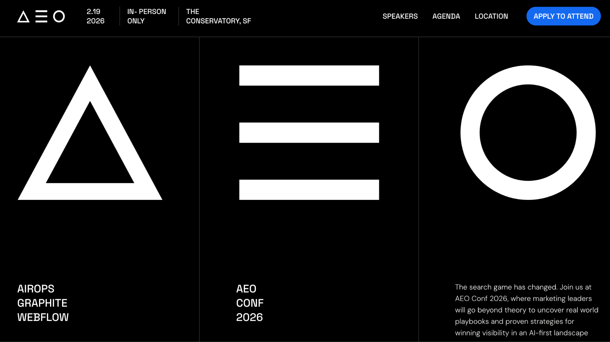 14 GEO conferences in 2026