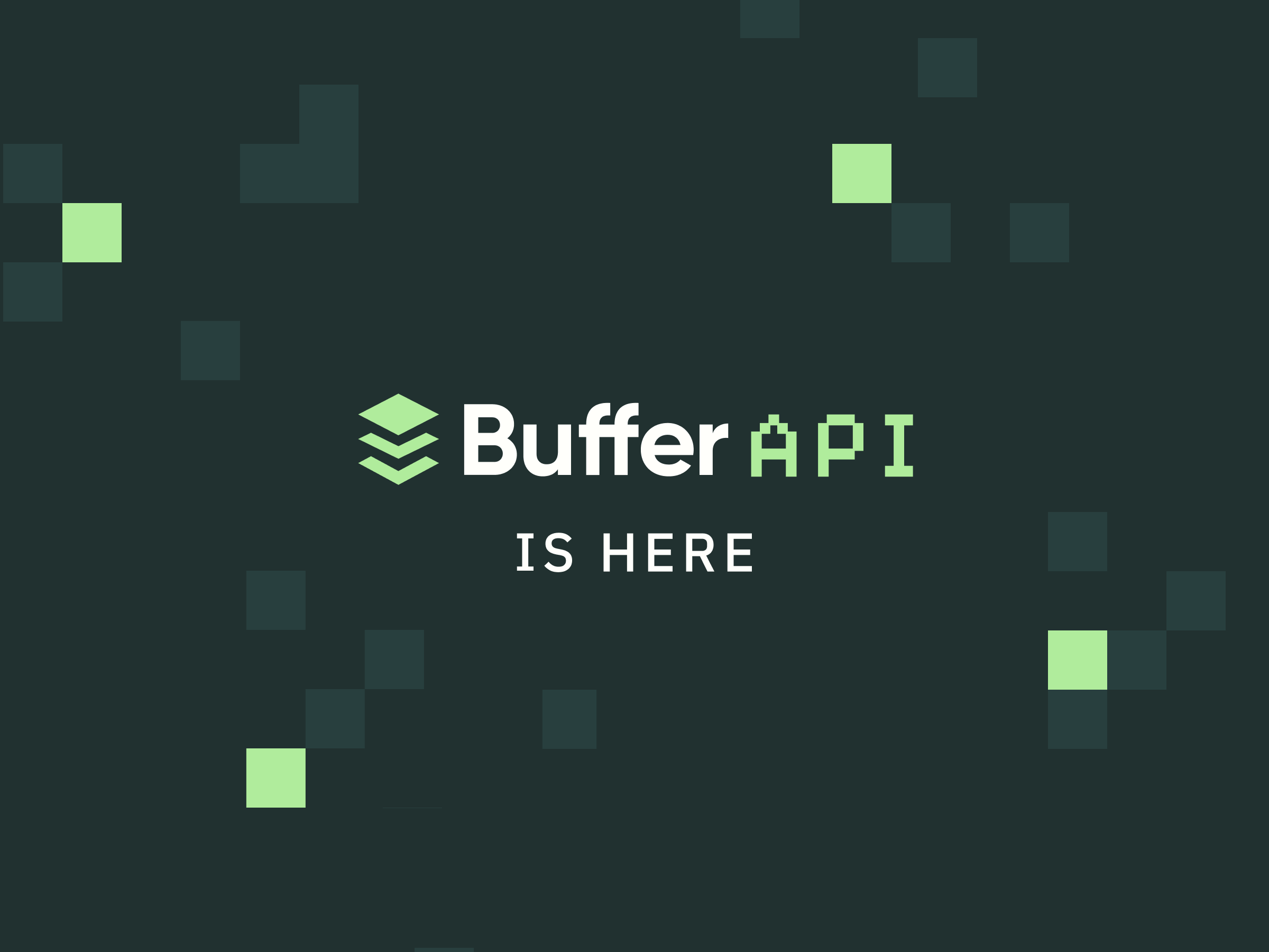 Buffer’s API is open for building