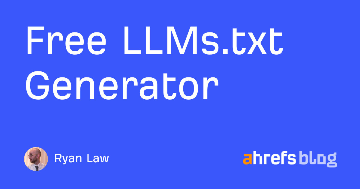 Free LLMs.txt generator